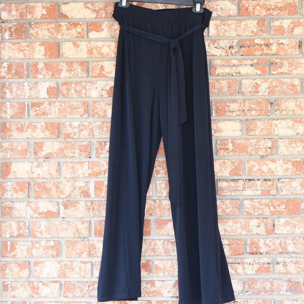 Magaschoni Black Palazzo Pants NWT - Picture 1 of 3